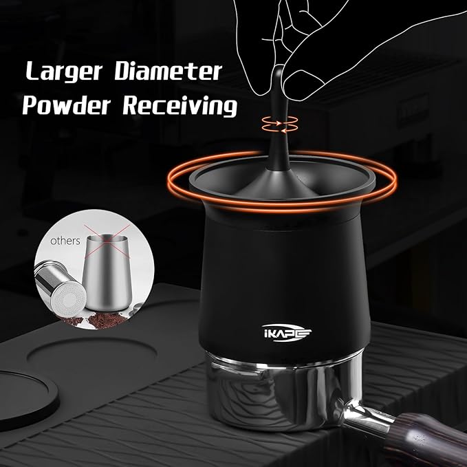 IKAPE 54mm Espresso Powder Receiver Cup, Coffee Powder Receiver Container, Suitable for 54mm Breville Portafilters