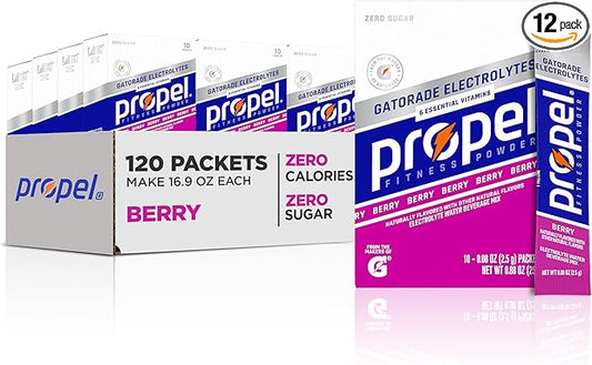 Propel Powder Packets, Berry (Pack of 120)