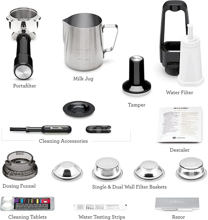 Breville Barista Touch Espresso Machine BES880BTR, Black Truffle