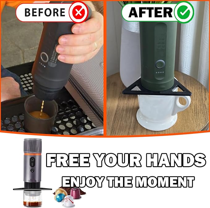 Portable Espresso Machine Stand Compatible With Outin Nano & Aeropress, Universal Coffee Stand, Easy to Carry