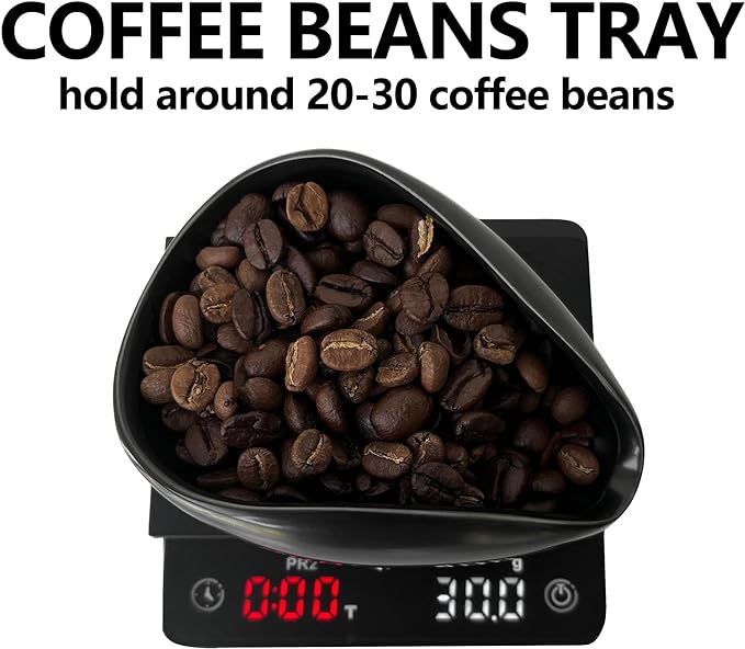 Barista Warrior Coffee Bean Dosing Cup and Spray Bottle Kit - Ceramic Single Dosing Tray, Static Reducing Spray (Black)