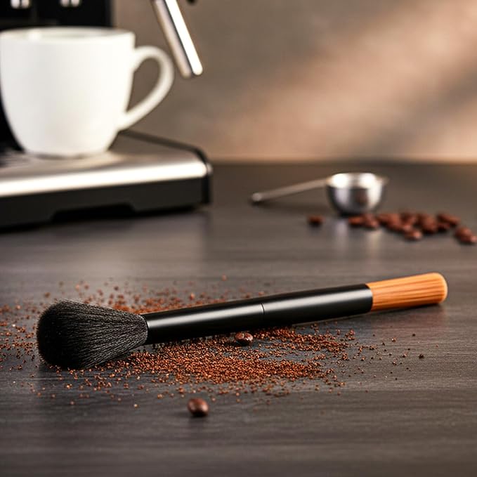 Coffee Grinder Brush Espresso Brush Cleaning Coffee Brushes Grinder Cleaner for Barista Machine Cleaning Brushes Tool for Bean Grain Kitchen Home