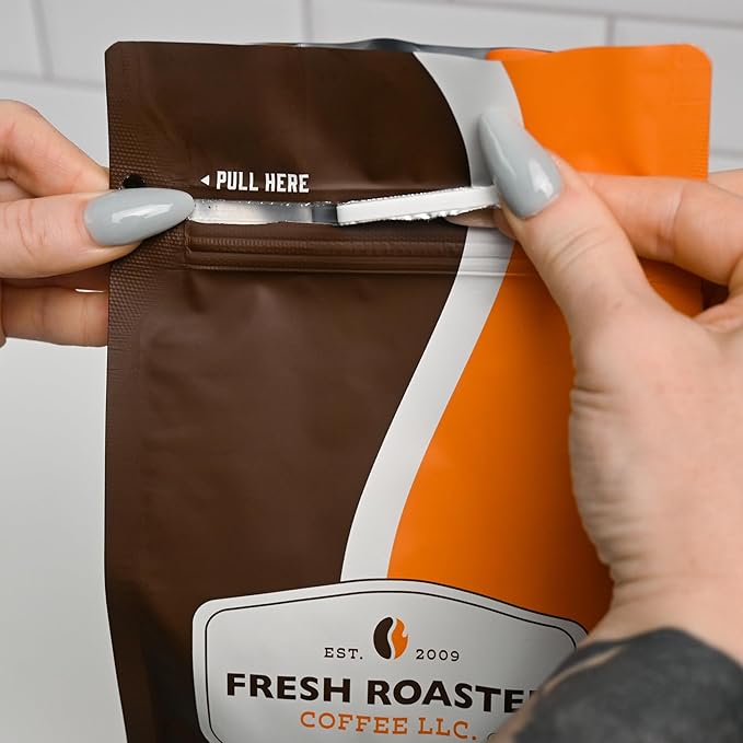 Fresh Roasted Coffee, Dark Kenya AA, 12 oz, Dark Roast, Kosher, Whole Bean