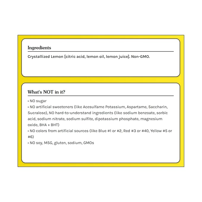 True Lemon 500ct - Water Enhancer - Bulk Dispenser - 0 Calorie Drink Mix Packets For Water - Sugar Free Lemon Flavoring Powder Packets,(Pack of 2)