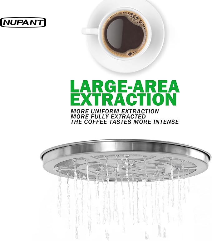 Commercial Coffee Urn 100 Cup/15L Coffee Dispenser with Upgraded Percolator, Double Wall 304 Stainless Steel Hot Water Urn Beverage Dispenser with Keep Warm Mode Large Coffee Maker for Catering Party