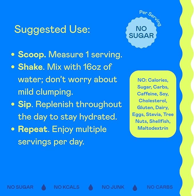 Hi-Lyte Electrolytes Powder Mix - Unflavored Hydration Support for Daily Wellness, Fasting, Keto - Sodium, Potassium, Magnesium, Vitamins - No Sugar, No Carbs, Clean Ingredients