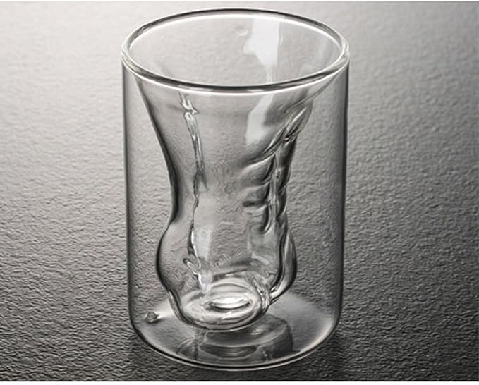Whiskey Glass,Beer Glasses Cups for Men,Sexy Naked Muscle Man Clear Glass Cups,Double Wall Cool Beer Cup,Body Shaped Wine Glass,for Wine Cocktail Vodka,Home Party Bar Gift