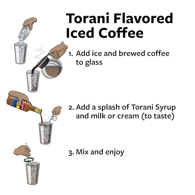 Torani Syrup, Hazelnut, 25.4 Ounces (Pack of 4)