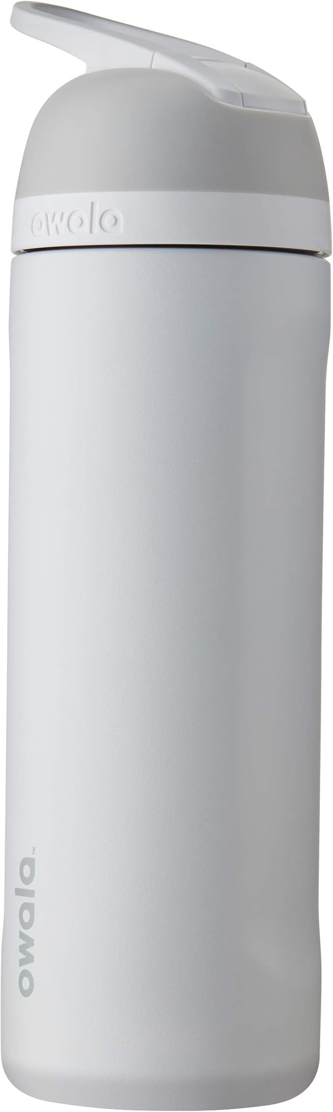Owala Flip Insulated Stainless Steel Water Bottle with Straw, BPA-Free Sports Water Bottle, Great for Travel, 24 Oz, Shy Marshmallow