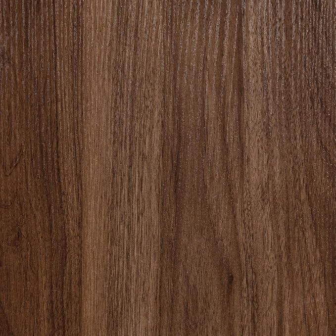 Floating Shelves for Wall with Invisible Brackets, Wall Mounted Engineered Wood Shelves with Wood Grain for Living Room, Bedroom, Bathroom, Kitchen Decor and Storage, Oak, 8"L Set of 3, Walnut