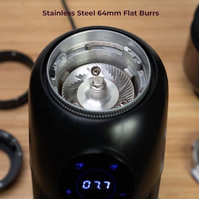 MiiCoffee GF64 Coffee Grinder (Black)