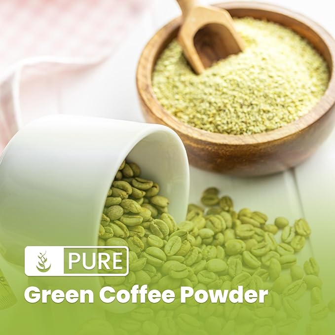 Pure Original Ingredients Green Coffee Bean Extract (4oz) Unroasted Coffee Extract, Gluten-Free