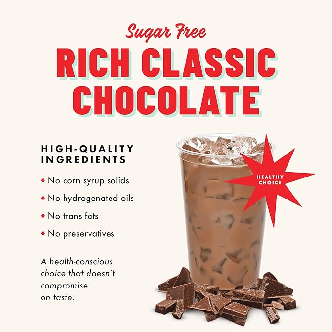 Gosh That’s Good! Sugar-Free Rich Classic Chocolate Flavor – 2 lb – Low-Calorie, Lactose-Free