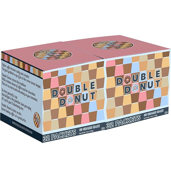 Double Donut Hot Chocolate Variety Pack 64 Ct (2 X 32 CT)