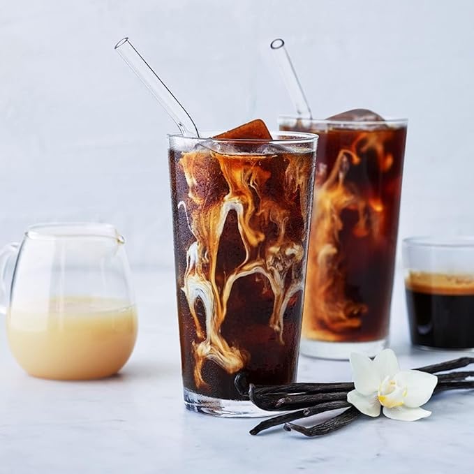 Ghirardelli Vanilla Flavored Sauce, 87.3 Ounce Bottle with Ghirardelli Stamped Barista Spoon & Pump