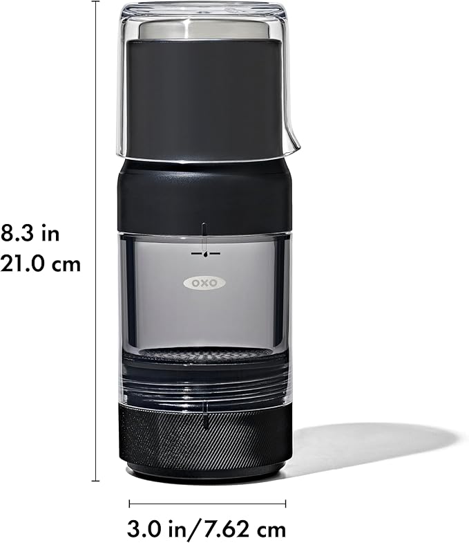 OXO Brew Rapid Brewer | Portable Manual Hot & Cold Coffee Maker | No Power Needed | Pack of 4