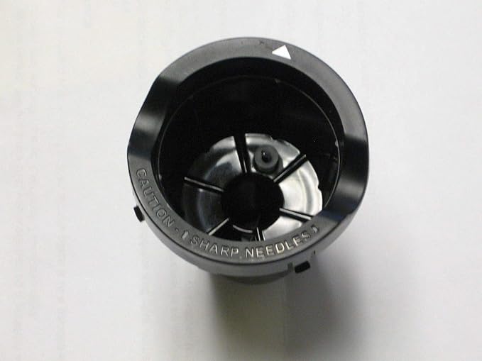 K Cup Replacement Pod Holder for Keurig Holder Part with Exit Needle, Compatible K-Elite, K-Express, K-Supreme, K-Slim, K-Café, K-Mini, K-Duo, K-Select, K-Compact, & Classic Models - Coffee Makers