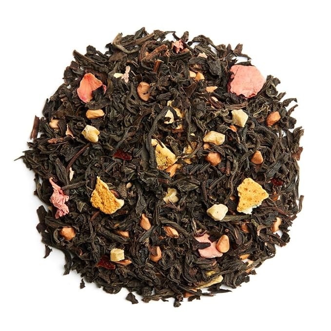 Palais des Thés Black Tea - Holiday Collection Organic N°25 Blend with Citrus & Spices - Premium Tea Bags, Serves 20 Cups