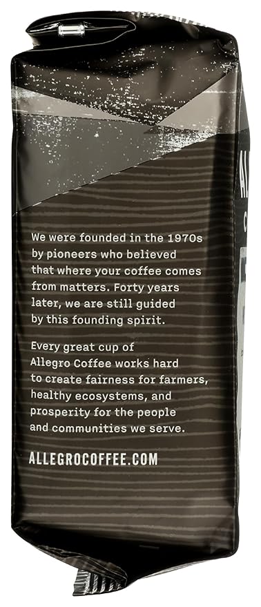 Allegro Coffee Vienna Roast Ground Coffee, 12 oz