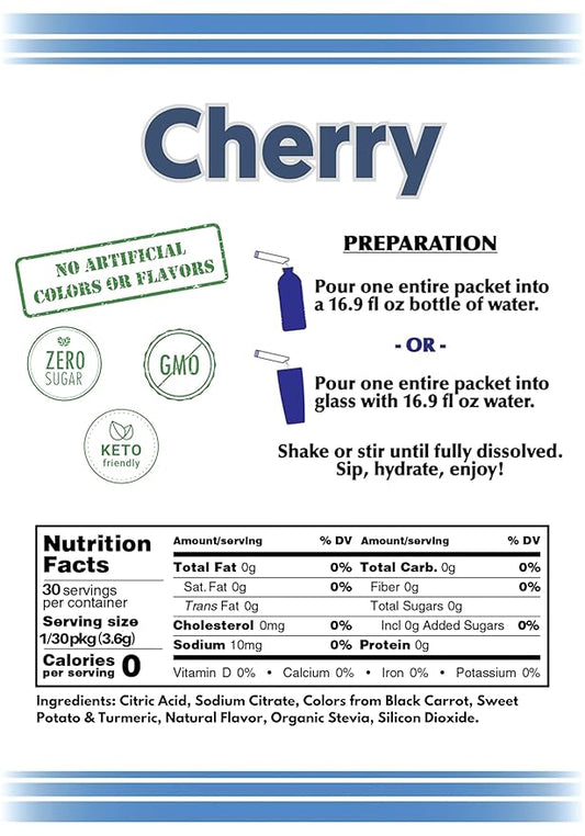 Drink Mix - 2GO (All NATURAL Cherry)