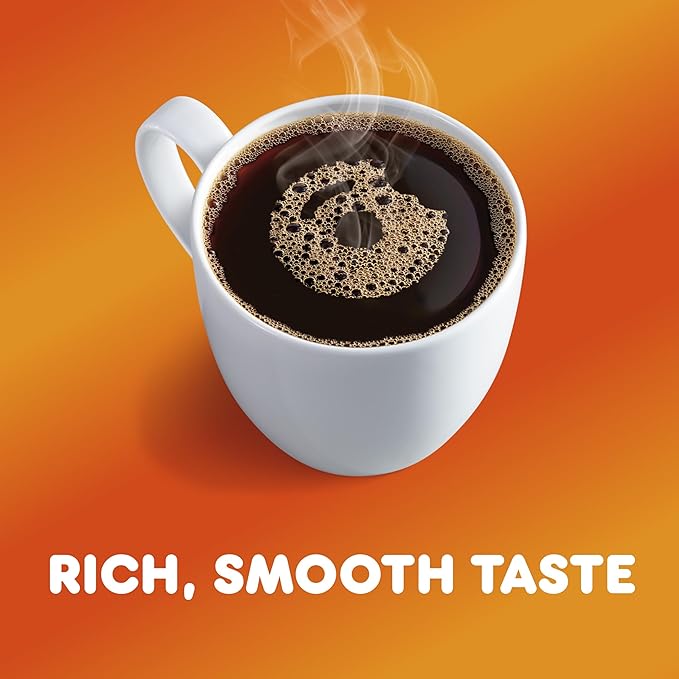 Dunkin' Original Blend Medium Roast Ground Coffee, 12 Ounces (Pack of 6)