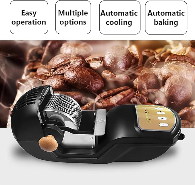 Electric Coffee Roaster Machine for Home Use, Coffee Bean Roaster Machine for Home Use,for Home and Commercial Use,，