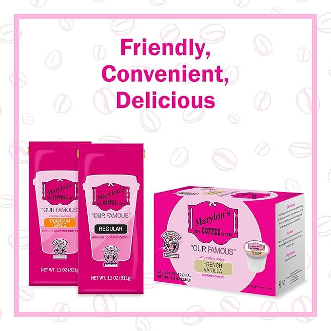 Marylou’s Coffee – Regular Blend – Ground Gourmet Coffee – 11 oz