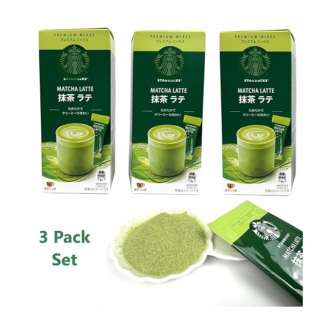 Star-bucks Matcha Latte Powder 3pack set (4eax3pack)