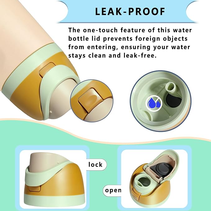Replacement Lid for Owala Freesip,Compatible with Owala Freesip Water Bottle 16oz 24oz 32oz 40oz,Premium Replacement Accessories for Owala Cap,Leakproof,BPA-Free(Desert)