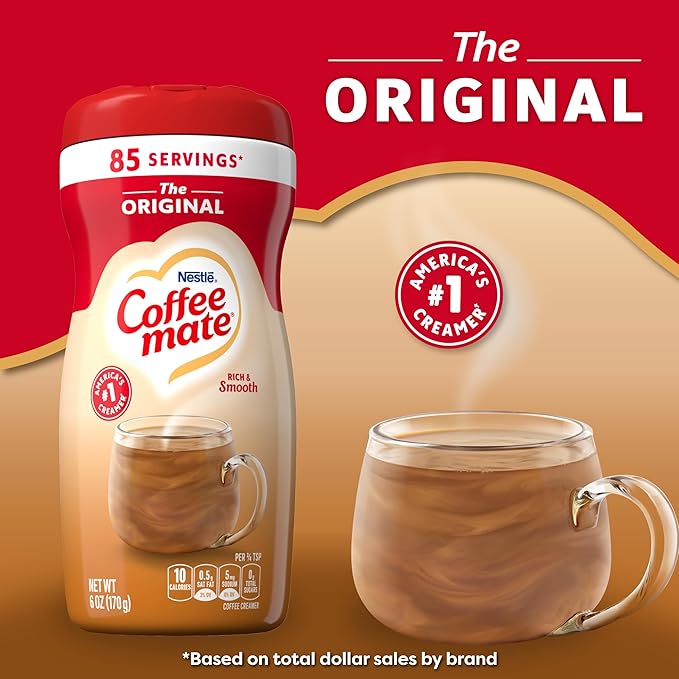 Nestle Coffee Mate Original Coffee Powder 12x6oz