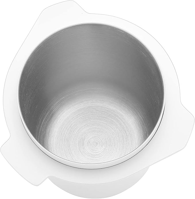 Normcore 53.3mm Portafilter Dosing Cup - 304 Stainless Steel - Non-stick coating White - Fits Breville Sage Solis Barista Express and 54mm Breville Machines