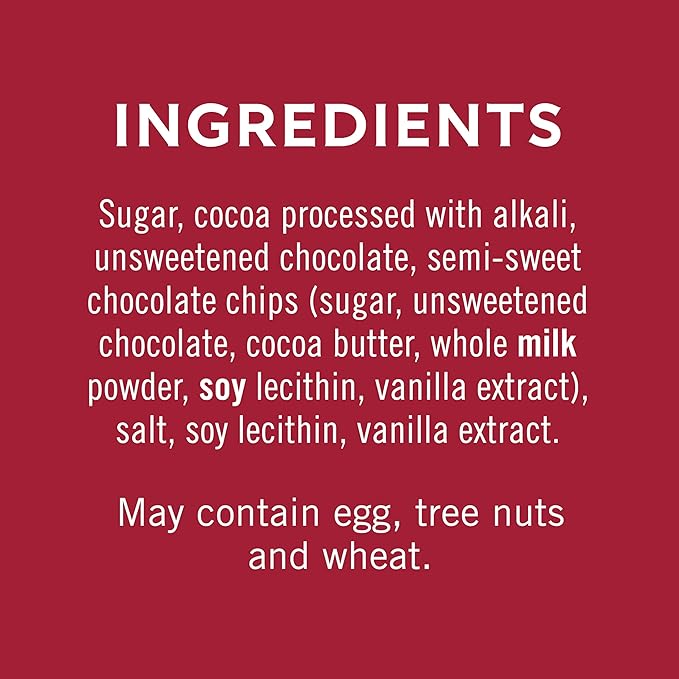 GHIRARDELLI Double Chocolate Hot Cocoa Mix, 8 Single-Serve Packets Rich and Decadent Hot Cocoa Made with Premium Chocolate