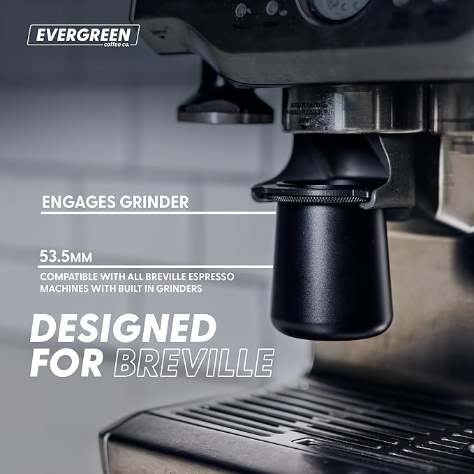 Evergreen Coffee | Espresso Accessories | 53.5mm Coffee Espresso Dosing Cup | Fits all 54mm Breville Portafilters | BES870XL BES870BSXL BES78VSS | Niche Zero | DF64