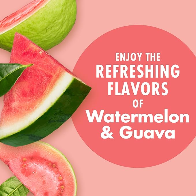 V8 Energy Watermelon Guava Energy Drink, 8 fl oz Can (12 Pack)
