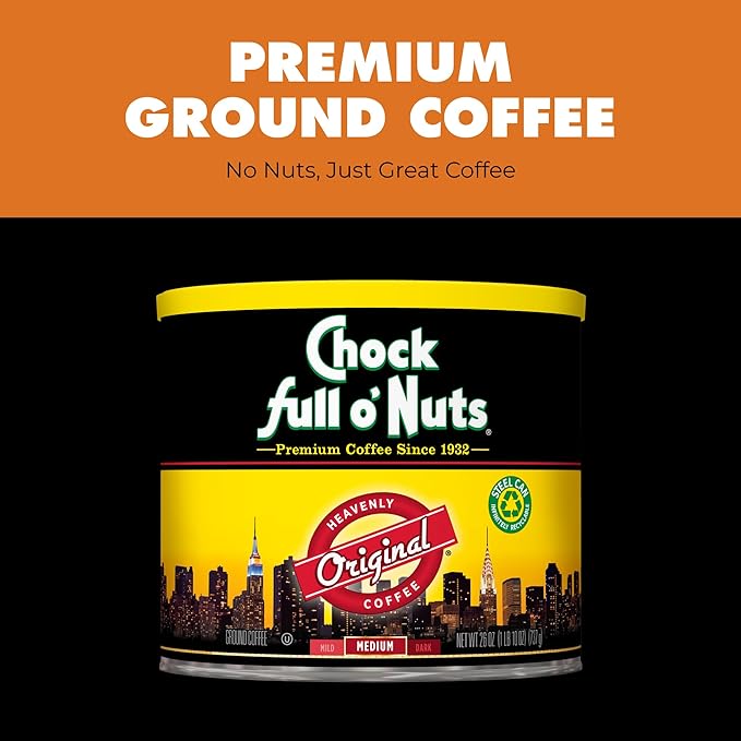 Office Snax Chock Full O'Nuts Original Coffee
