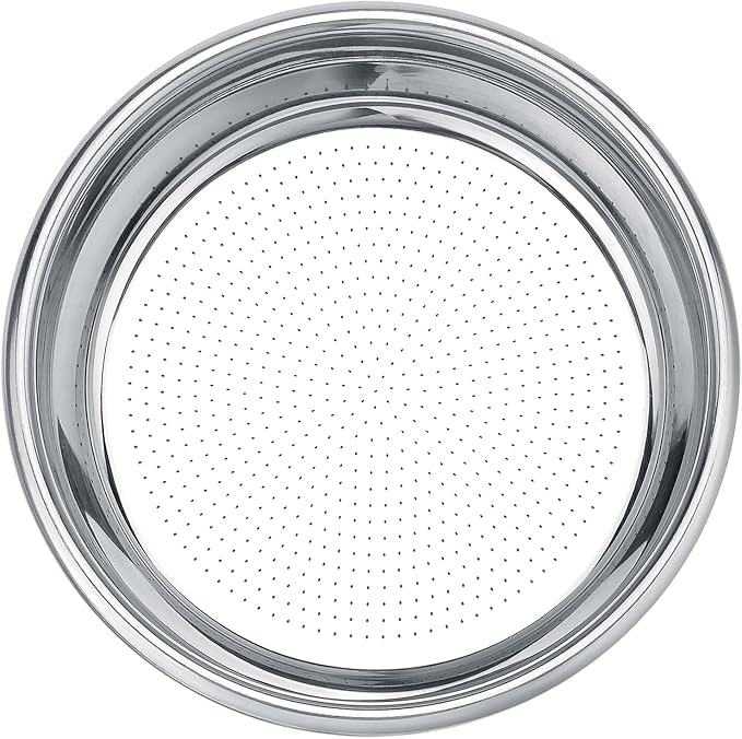 Normcore 57mm High Extraction Basket Fits Lelit Anita, Diana, Anna, Precision Espresso Filter Basket, Includes Paper Filters (200pcs) and Puck Screen, 0.28mm Hole Diameter, 22g