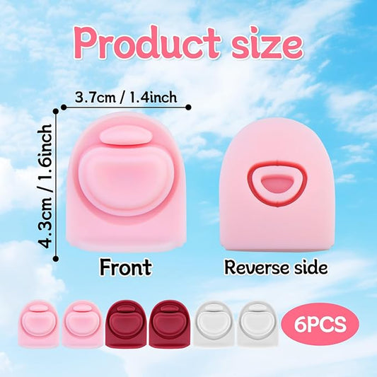 6 Pcs Replacement Seal Stopper Compatible with Owala FreeSip 16oz 32oz,Bottle Top Gasket Lid for Owala 16/19/24/32/40oz Seal Mouth Cap Silicone Stopper Parts Insert Accessories（3 colors 5）