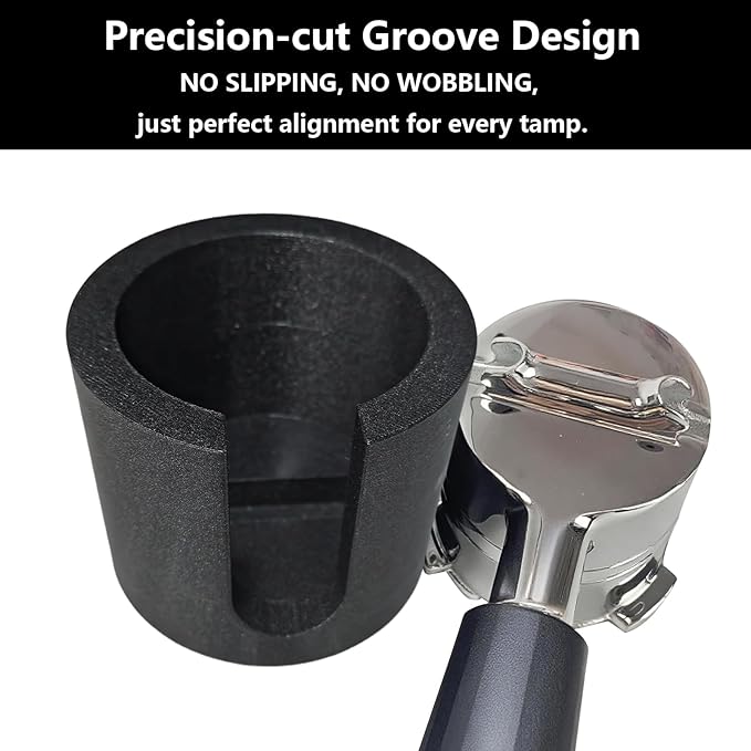 Portafilter Holder Compatible with Ninja Luxe Café (ES601 / ES701), Anti-Slip Tamper Base for Ninja Luxe Pro 4-in-1, Tamping Station Accessory