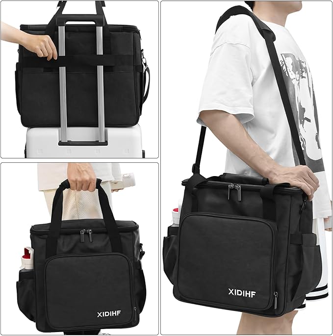 Coffee Maker Carrying Bag for Keurig K-Slim/K-Express//Ninja PB051/PB041ST/K-Iced - Ideal for Single Serve Coffee Brewer & Accessories