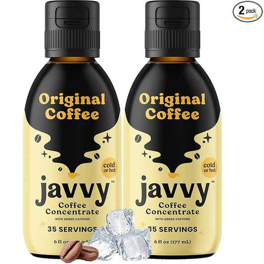 Coffee Concentrate - Cold Brew Coffee, Perfect for Hot or Iced Instant Coffees, Hot Drinks, Cold Brew Concentrate, 2 Pack - Original