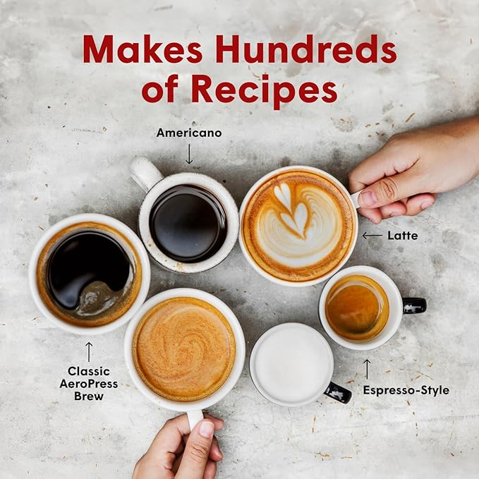 AeroPress Original XL Coffee Press, All-in-One Large French Press, Pour-Over & Espresso Style Manual Brewer, 2 Min Brew for Less Bitterness, More Flavor, Portable Coffee Maker, Travel & Camping