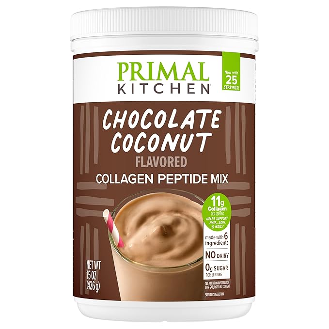 Primal Kitchen Collagen Fuel Chocolate Coconut, 15 oz