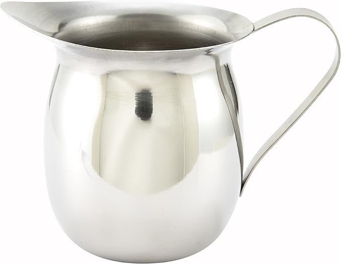 Winco BCS-10 Stainless Steel Bell Creamer, 10-Ounce,Medium