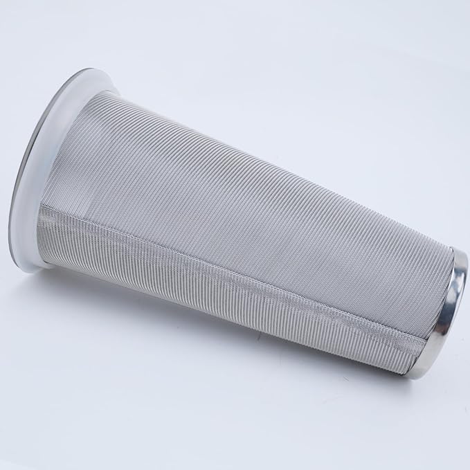 Fermus Cold Brew Coffee Filter for 32oz / 1Quart Wide Mouth Mason Jar Infuser 304 Stainless Steel Strainer with Seal Ring Design for Grounds Tea Fruit Coffee Filter (32 Ounces Mason Jar Filter)