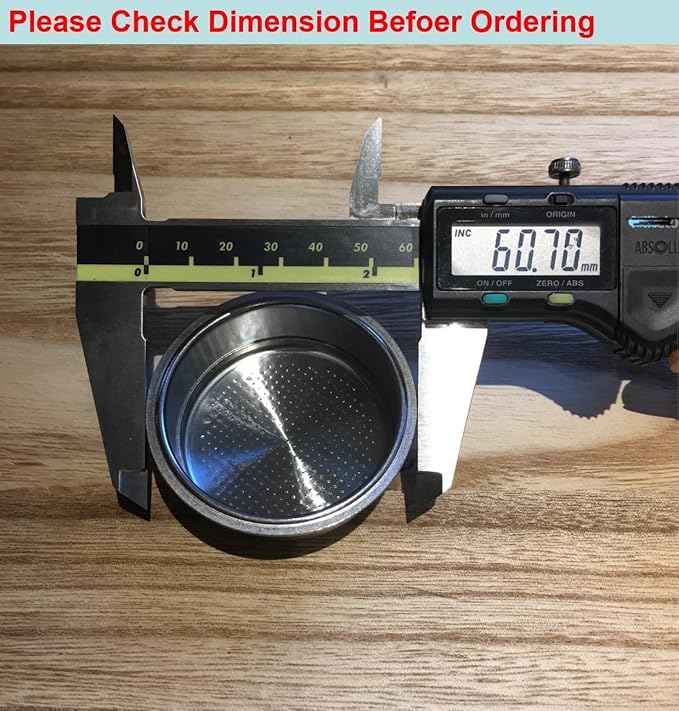 51mm Pressurized Filter Basket Stainless Steel Dual Wall Portafilter Basket Double Wall Espresso Basket Double Filter Basket Replacement Fits Delonghi Breville Mr Coffee Espresso Machine-2 Cup