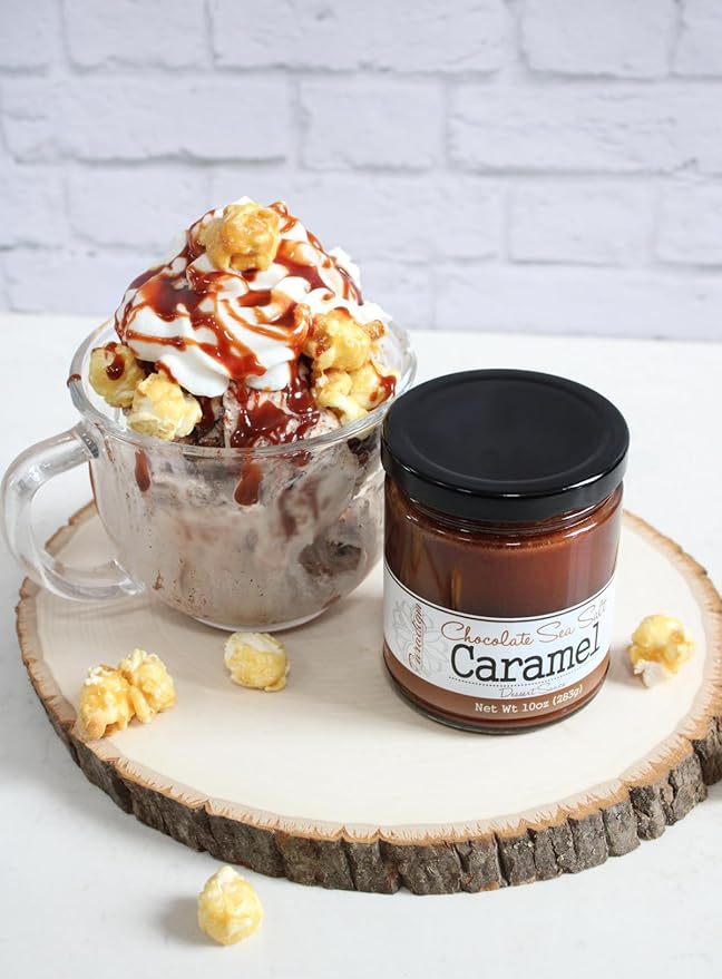 Paradigm Foodworks Chocolate Sea Salt Caramel Sauce, 10 Ounce