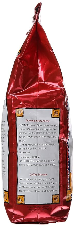 Puroast Low Acid Coffee Whole Bean | Lost Art Whole Bean | Medium Roast | High Antioxidants & High pH |No Bitter Aftertaste | Reduced Heartburn & GERD | Suitable for Cold Brew - 2.2 LB