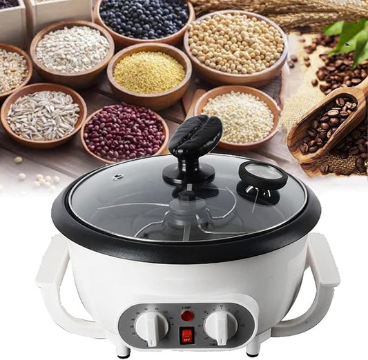 750g Electric Coffee Roaster Machine for Home Use - Adjustable Temperature & Timer, Perfect for, Peanuts, Popcorn & More(110V)
