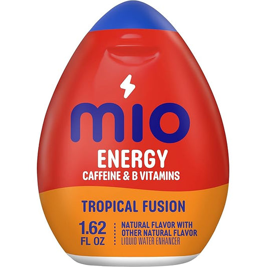 Mio Energy Liquid Water Enhancer, Tropical Fusion, 1.62 Ounce (Pack of 6)