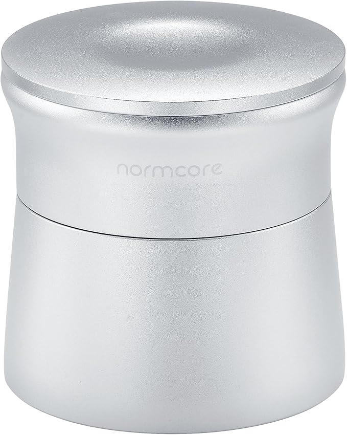 Normcore 58mm 2-in-1 Magnetic Dosing Cup, Espresso Dosing Funnel with Portafilter Dosing Cup, Barista Coffee Grinder Dosing Tools Fit 58 mm Basket, Silver